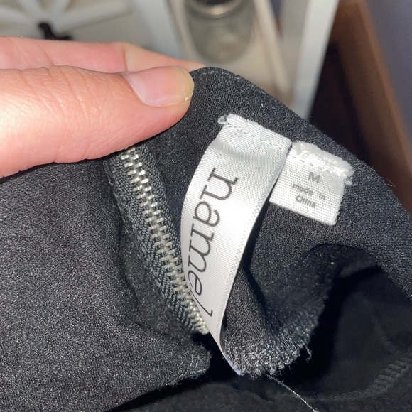 Forever 21 Black Lace-Up Strapless Dress - Picture 3 of 3